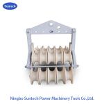 20KN High Strength Transmission Line Conductor Stringing Blocks For Site Works for sale