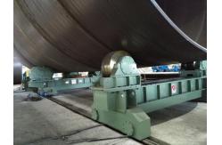 China 700t Steel Wheel Heavy Duty Welding Turning Rolls supplier