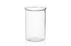 China Sealing Clear Plastic Cylinder Airtight Easy-open Plastic PET Beverage Cans supplier