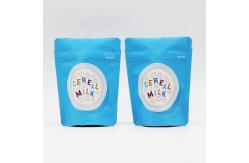 China OEM Flat Bottom Pouch VMPET Zipper Top Stand Up Resealable Pouch supplier