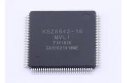 China Integrated Circuit Chip KSZ8842-16MVLI Two Port Ethernet Switch IC LQFP128 supplier