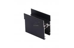China Factory Price Anodized Brown Aluminum window Frame Extrusions Sliding Window Profile supplier