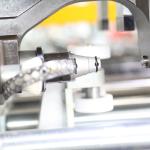 Durable Single Layer Busbar Fabrication Machine , Automatic Busbar Assembly System