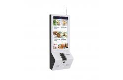 China 350nits Dual Sided LCD Touch Screen Kiosk For POS Terminal supplier