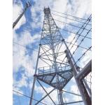 3 Legged Tubular Communication Steel Tower Galvanized for sale