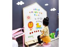 China Big Size Dry Erase Lapboard Removable Kids Drawing Whiteboard With Base supplier