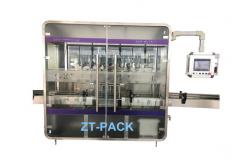 China High Accuracy Hand Sanitizer Bottling Machine SS 316 Servo Pump Filling Machine supplier
