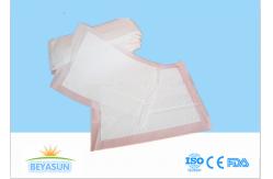 China Disposable Incontinence Bed Pads / Breathable Blue Hospital Bed Pads supplier