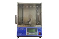 China EN71 Flammability Testing Equipment 45° Automatic Flammability Tester 220V , 50Hz 0-99.9S supplier