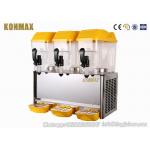 3 Tanks Cold Drink Dispenser Making Machine For Milk Tea Supermarket for sale