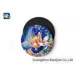 Fish Image 3D Printing Lenticular Coasters No Suction Cup Bath Mat Plastic Placemats