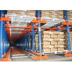 Safety Radio Shuttle Racking Custom Dimension High Working Efficiency Red Coating for sale