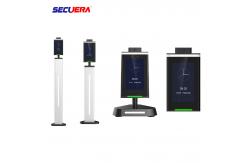 China Face Recognition Metal Detector Walk Through Lcd Digital Contactless Body Thermometer supplier