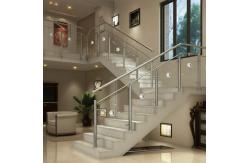 China Crystal-Adorned Stainless Steel Handrails with 304 Steel for Staircases supplier