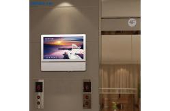 China Custom Elevator LCD Display 18.5 Inch Wall Mounted Digital Signage Display supplier