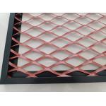 SGS  Powder Coating Decorative Expanded Metal Mesh High Durability
