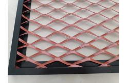 China SGS  Powder Coating Decorative Expanded Metal Mesh High Durability supplier