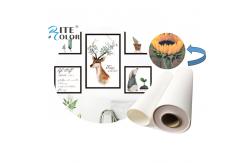 China Inkjet 260gsm Polyester Canvas Rolls Matte Water Based Waterproof Stretched supplier