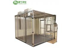 China Clean class ISO5/ ISO6 / ISO7Soft Wall Mini Clean Room Portable Cleanroom Manufacturer supplier