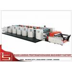 high resolution 8 Color gravure Flexo Printing Machine with slitting station for sale