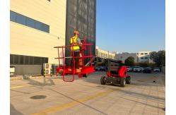 China 18m 60 ft Smart Solution electric articulating boom lift For Obstacle Navigation supplier