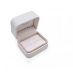 ODM Ring Gift Boxes Logo Printed Leatherette Magnetic Jewelry Boxes ISO9001 for sale