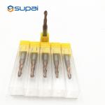 Long Tungsten Carbide Ball Nose End Mills For Cutting Steel OEM Service for sale