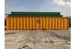 China Waste Water Treatment Container , 40ft High Cube CSC Approved Open Top Container supplier