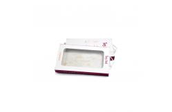 China Custom Paper Cell Phone Case Package Clear Window Pack Box With Tray supplier