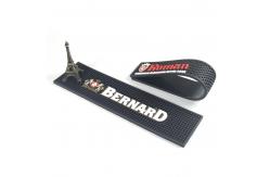 China Custom Promotional Soft PVC Bar Mat Spill Mat Rail Drip Mat Bar Runner supplier