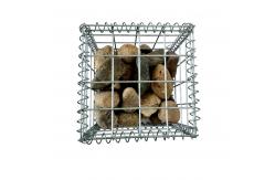 China 1x1x1m Galvanized Welded Gabion Box PE Coated supplier