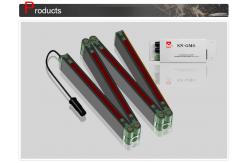 China Folding Lift Light Curtain IP53 / Detecting Distance 0 ~ 4.5 Meters supplier
