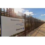 1.8*2.4m PVC Coated Welded Tubular Steel Fence for sale
