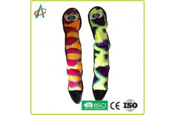 China ASTM Interactive Puppy Toy , BB Squeaky Snake Dog Toy supplier