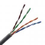 Twisted Pair Cat5e Indoor Lan Cable UTP STP FTP 24AWG 0.5mm BC CCA 1000ft for sale