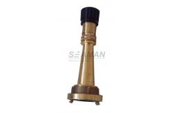 China Jet Spray Brass Fire Hose Nozzles Copper For Marine Firefighting supplier