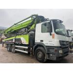 Used 2018 Mercedes-Benz Chassis 49m Concrete Pump Truck Semi-Dry Shotcrete Type Maximum Cloth Height 48.7M for sale