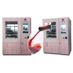 Multi Languages Wine Vending Machine , Champagne Beer Vending Machine