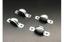 China 2-1/2'' Galvanized Steel Conduit Pipe Saddle Clamps supplier