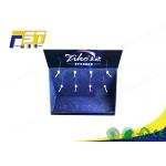 Plastic Hooks 4C CMYK 350g CCNB Cardboard Counter Display