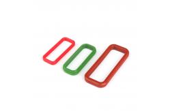 China Circular Custom Silicone Rubber Gasket, Circular Square Rubber Gasket supplier