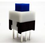 IP65 6 Pin DIP Self Locking Push Button Switch 7x7 for sale