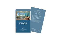 China Customized Waterproof RFID Keycards Hotel Room Key Card Rectangular Shape supplier
