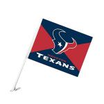 TES Car Flag Screen Printed 100% Polyester Single Sided Or Double Sided for sale