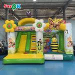 Insect Paradise Inflatable Bounce Slide Combo Jumping Castle For Amusement Park for sale