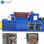 Plastic Cans Hydraulic Baler Machine Horizontal 22kw Customized for sale