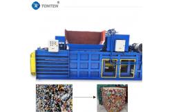 China Plastic Cans Hydraulic Baler Machine Horizontal 22kw Customized supplier