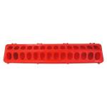 Poultry Farm Turbo 1.5kg Baby Chick Feeder Automatic Broiler Day Old Doc
