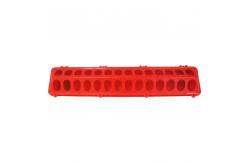 China Poultry Farm Turbo 1.5kg Baby Chick Feeder Automatic Broiler Day Old Doc supplier