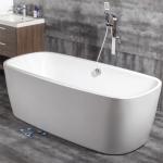 5 Years Free Standing Bathtub With Rectangular Shape CUPC Certifications